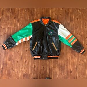 Rare Florida Gators Reversible Leather Jacket